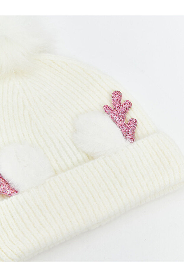 LCW KIEGÉSZÍTŐK Pompon részletes lány svájcisapka (W4) - 3