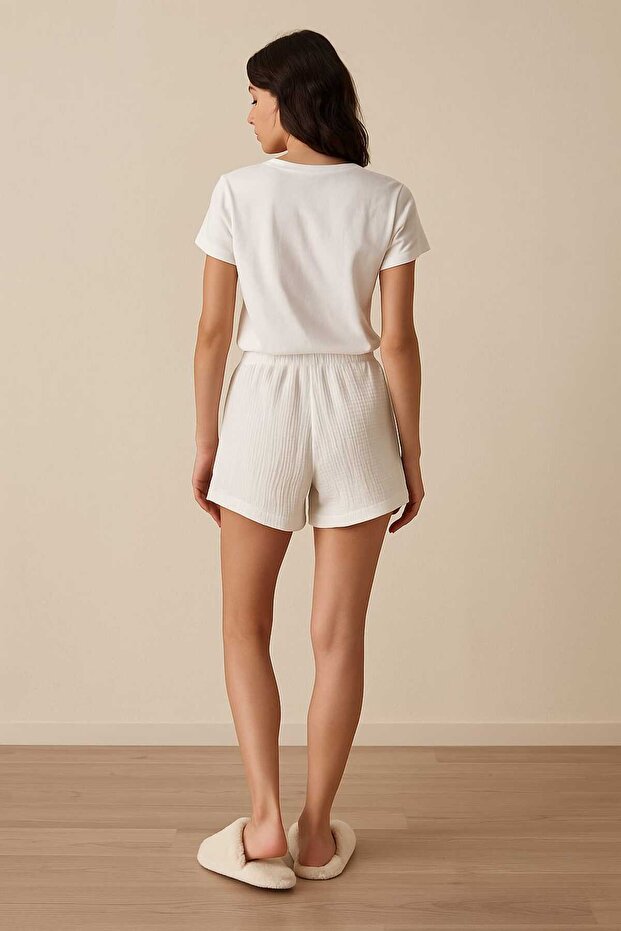 Müslin Şort - 3