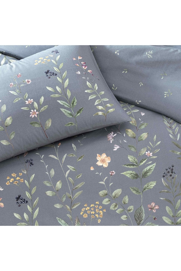 Serelis Ranforce Tek Kişilik Nevresim Takımı Mavi - 2