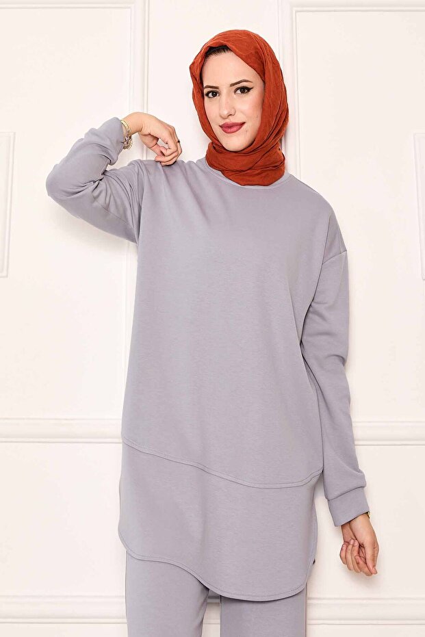 Crew Neck Basic Soft Set - 2