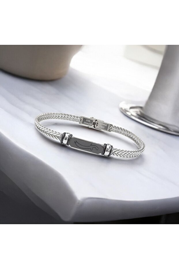Zulfiqar Sword Steel Mesh Braided Adjustable Bracelet 31831G5D3M