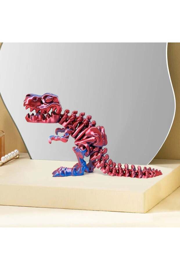 HIHILOOK 3D Printing Multi-joint Figure Toys Flexible Joints Action Figure Robot Puppet Creative Din - 1