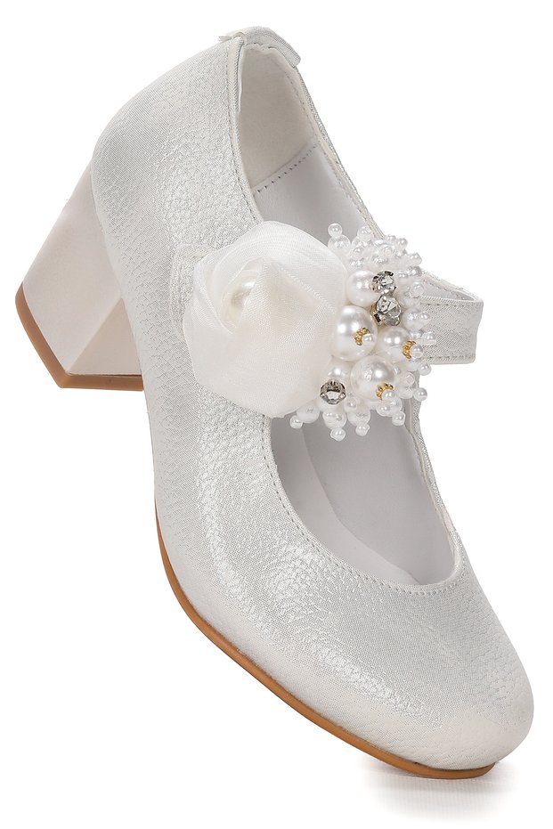 Angelina Vakko Daily Girl's 4 cm Heeled Evening Dress Shoes