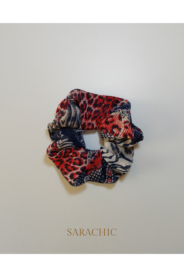 ربطة شعر على شكل فهد أحمر - 3