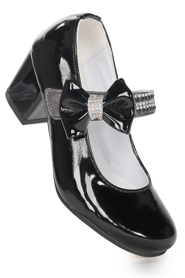 Cameli Patent Leather Daily Girl's 4 cm Heeled Evening Dress Shoes