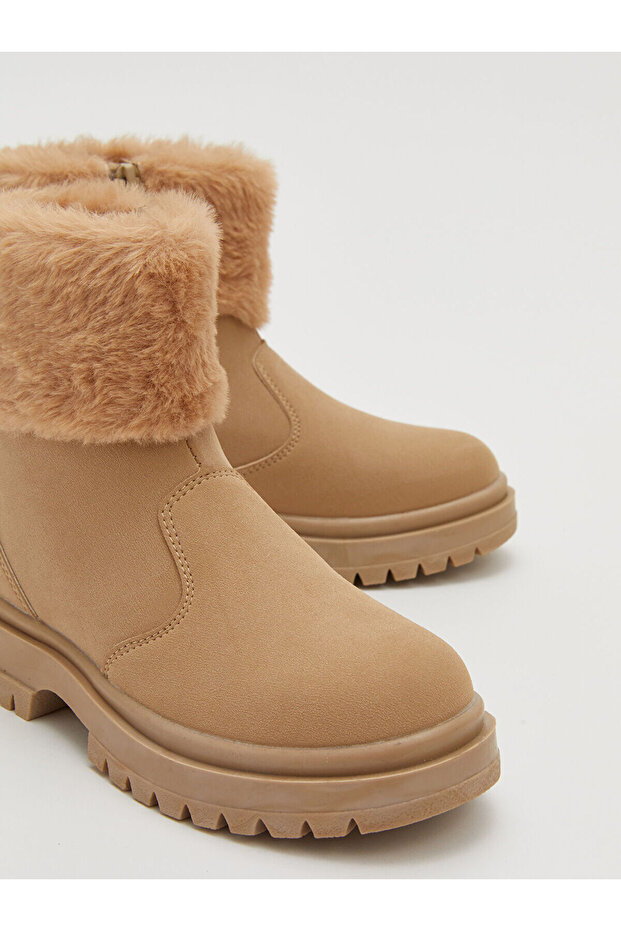 Özmarka Yeni Sezon Süet Görünümlü Kız Çocuk Bot - 3