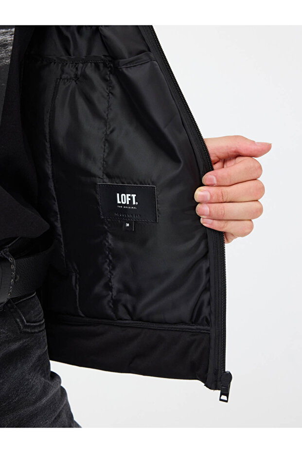 Regular Fit Siyah Erkek Mont Lf2040348 - 6