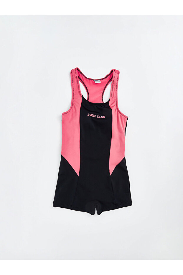 LCW Kids Printed Girls' Swimsuit
