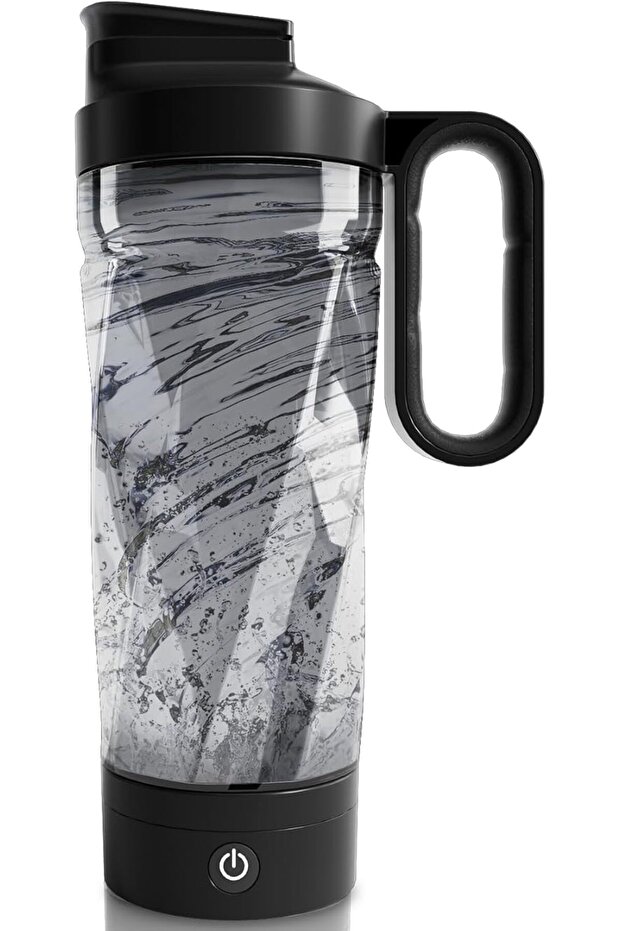 Electric Protein Shaker Bottle, 1000ml Blender Bottle, Made with Tritan, BPA-Free, Portable Mixer Cu