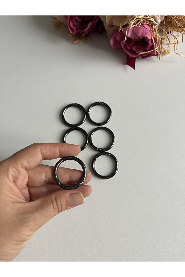 Spring Bag Ring 6 Pieces