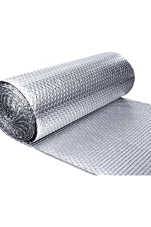Double Reflective Insulation Foam, 48in x 10ft Reflective Window Insulation Radiant Barrier, Aluminu