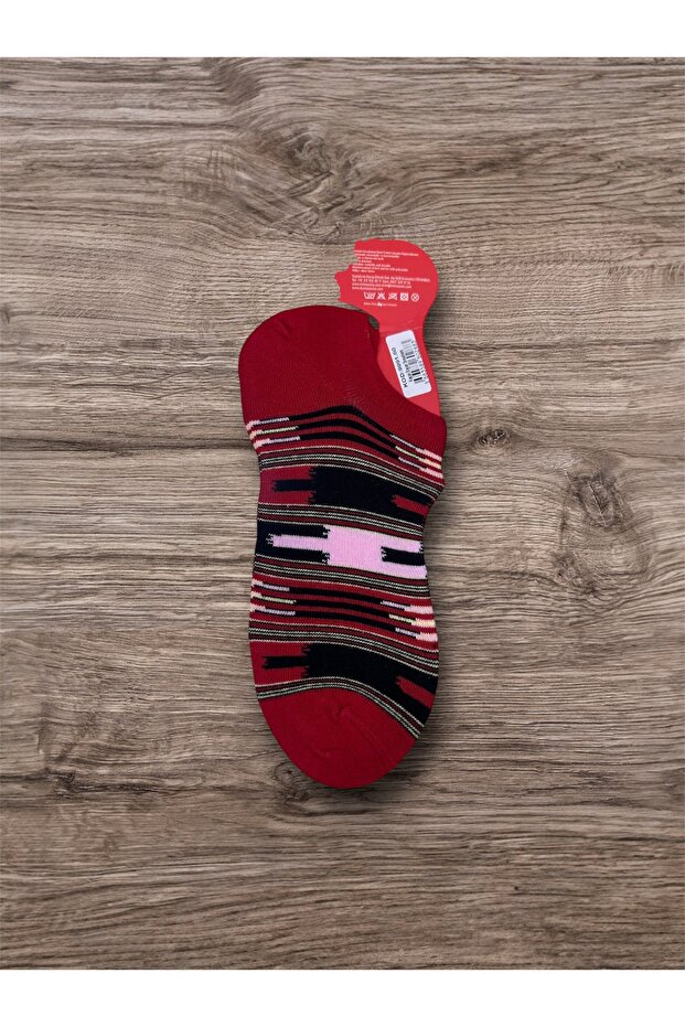 جوارب قصيرة منقوشة بنمط كيشان، عبوة من 4 قطع - 2