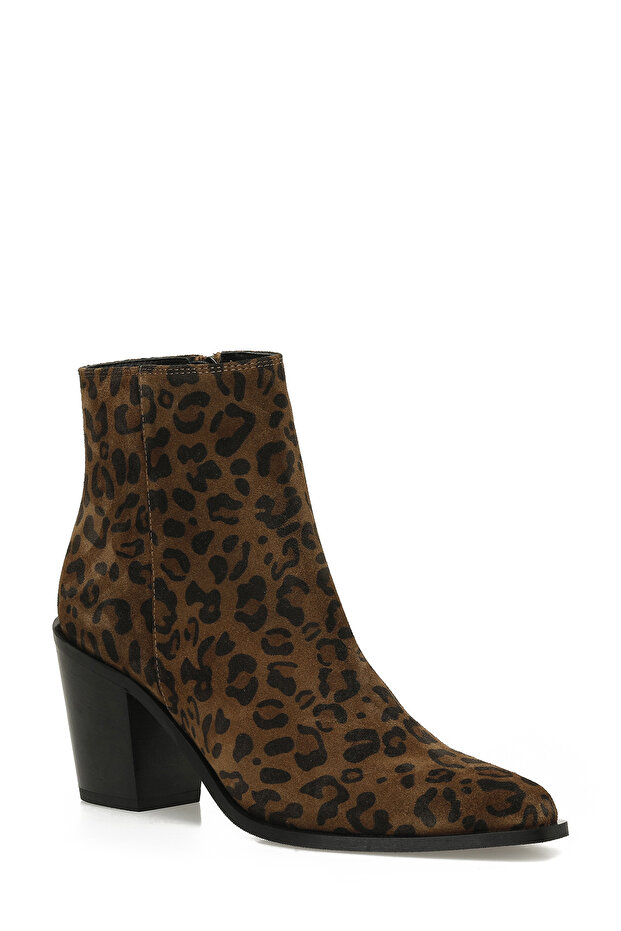 VENIZE5 5PR Leopar Kadın Kovboy Bot - 2