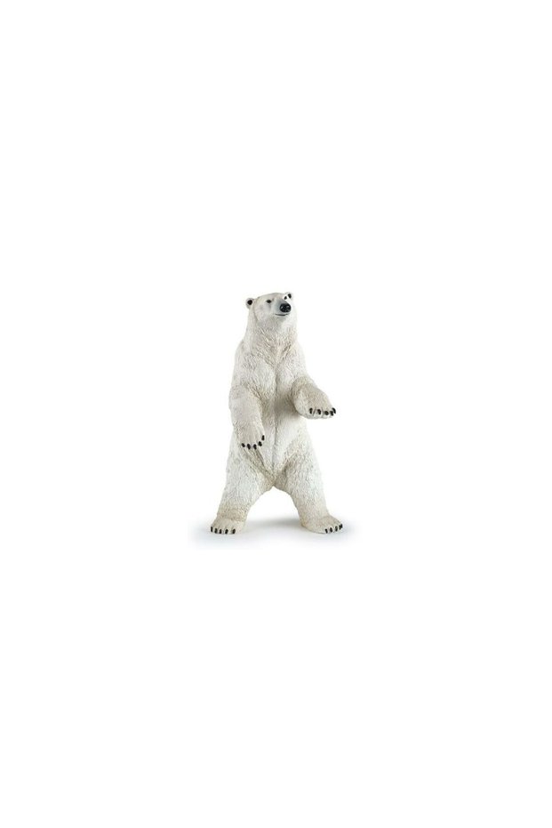 Standing Polar Bear Figurine