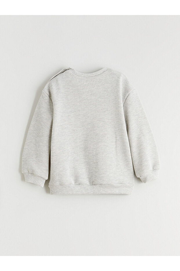 Sweatshirt - Gray - Regular fit - 5