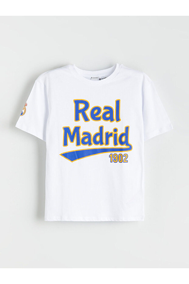Vizyon New Season Crew Neck Printed Boys' T-Shirt