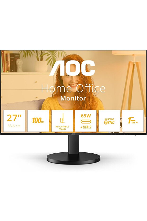 Q27B3CF2 27" 1ms 100Hz IPS USB-C Adaptive-Sync Monitör - 1