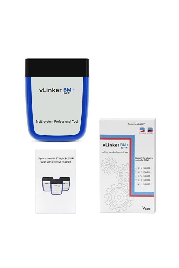 Tester Bmw BimmerCode Bluetooth BimmerLink vLinker BM+ Android iOS AutoFULL - 2