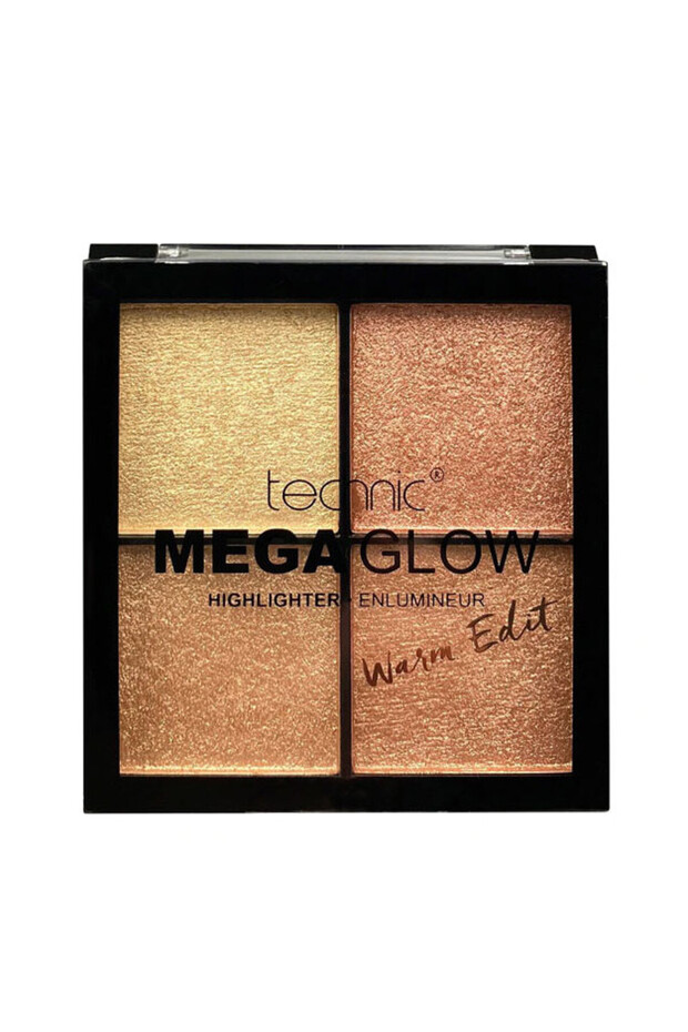 Παλέτα Highlighter Mega Glow Warm Edit, 10 γρ.