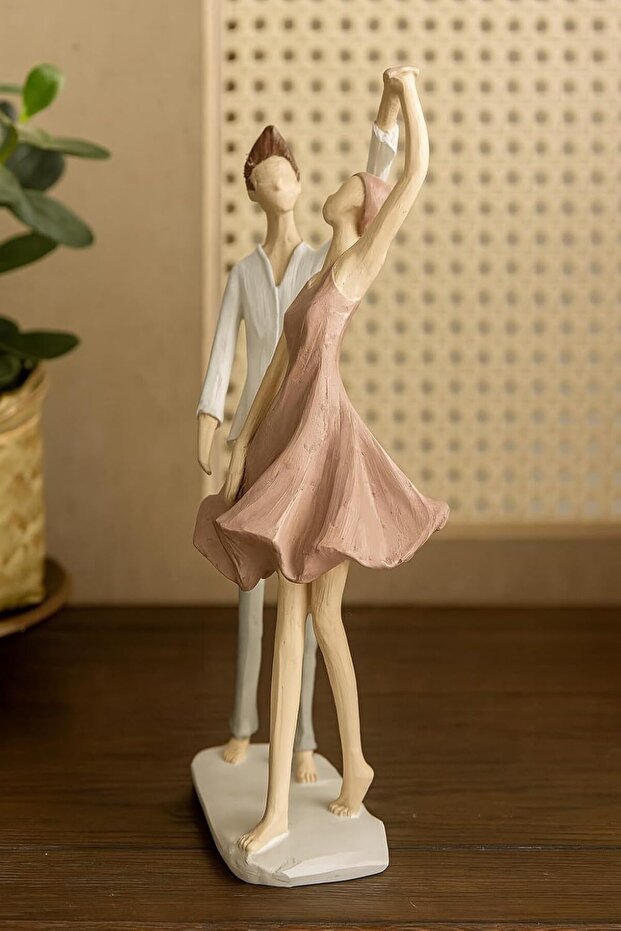 DECOR ITEM DANCING COUPLES - 2