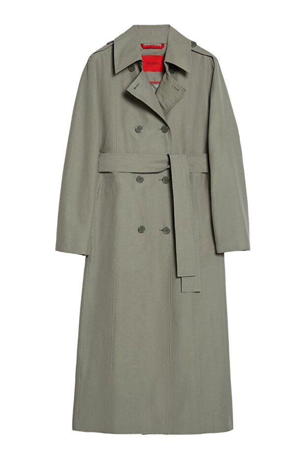 MİDİ BOY KEMERLİ TRENÇKOT - 4