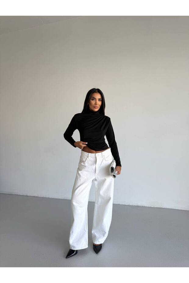 BOĞAZLI SANDY BLUZ - 4