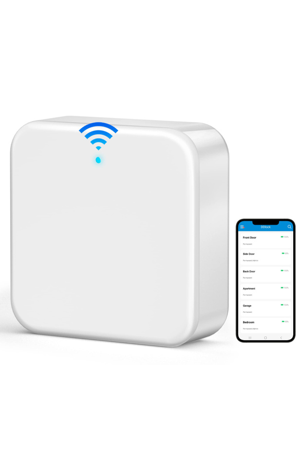 بوابة لاسلكية TTLOCK G2 WiFi Gateway Hub متوافقة مع تطبيق TTLock Smart Door Lock للتحكم عن بعد