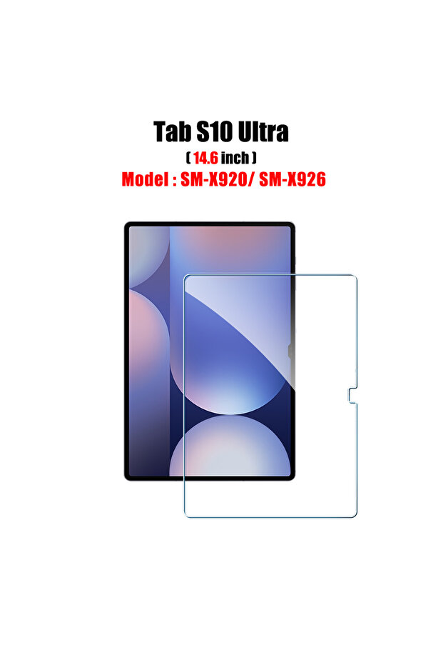واقي شاشة زجاجي مقوى لجهاز Tab S10 Ultra، متوافق مع أجهزة Tab S6 Lite وA9 Plus وS8 وS9 Plus Ultra وS7 Fe وS9 ..