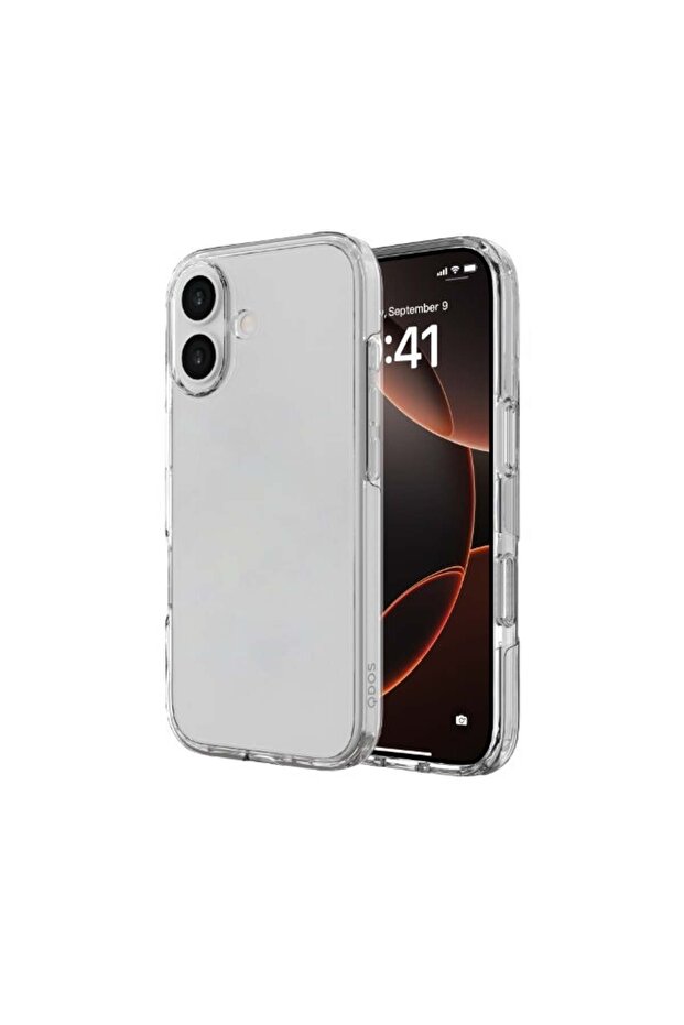 جراب iPhone 17 - شفاف، مقاوم للاصفرار، مقاوم للصدمات، مزود بوسائد هوائية، وحواف مرتفعة، ومُختبر ضد السقوط من 3M