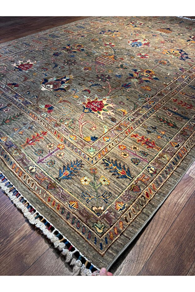 El dokuma Afgan halısı - 2