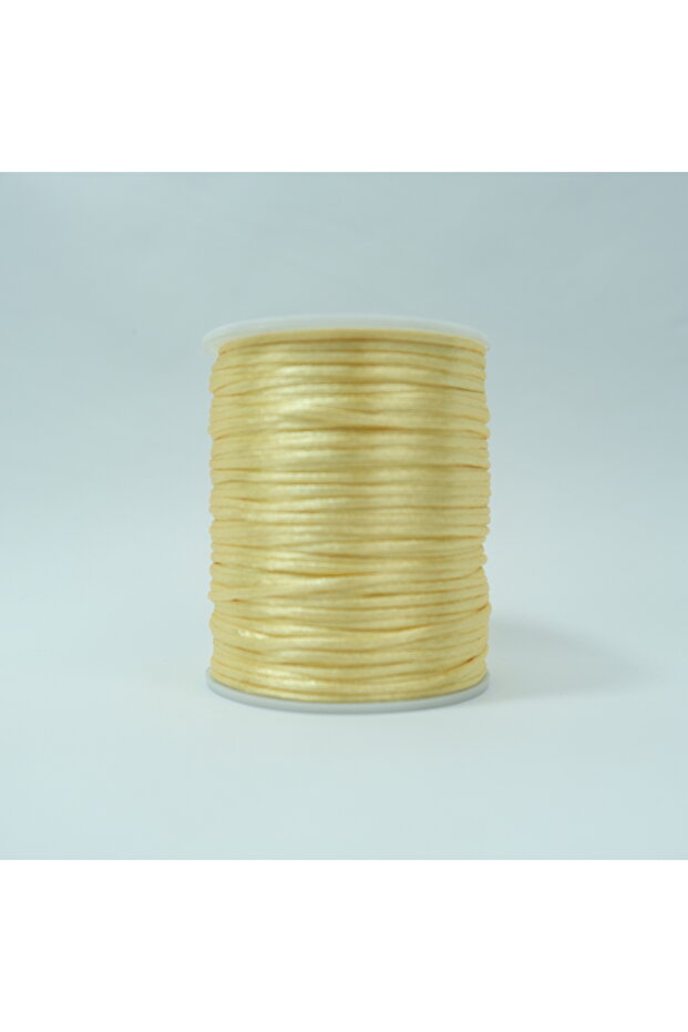Flux Thread - Jewelry Thread - Rat Tail Thread - Bracelet Thread 2 mm Yellow-70