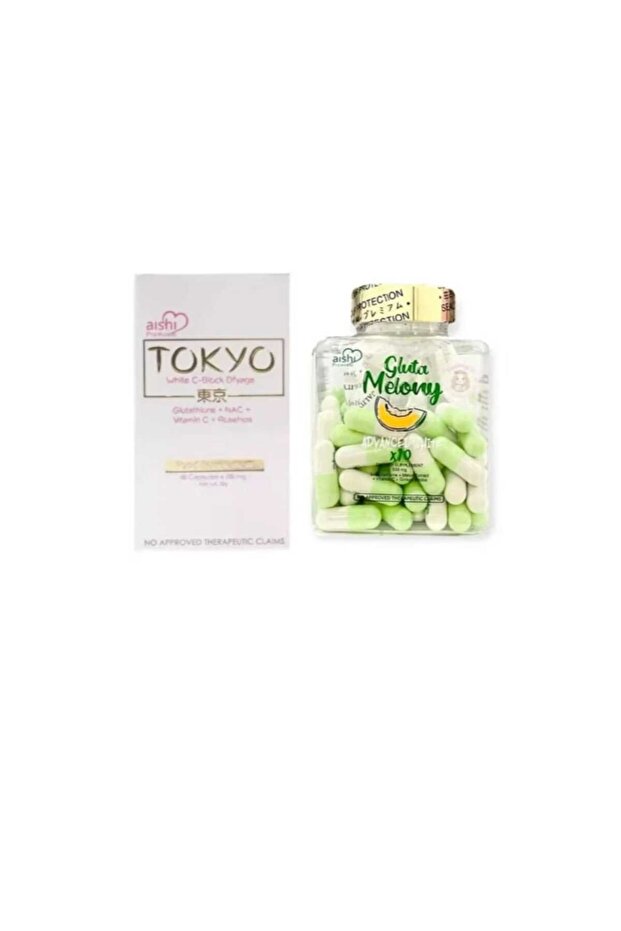 Tokyo white and gluta melony 60 capsule