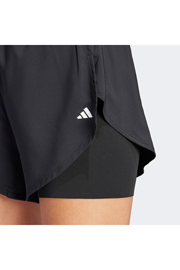 Designed for Training 2in1 Kadın Siyah Şort - 5