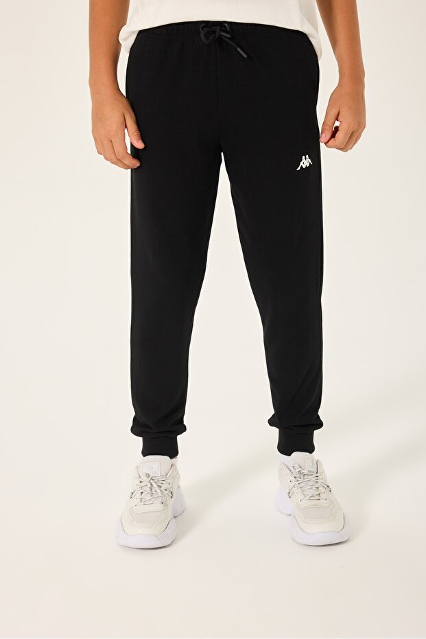 بنطال رياضي أسود بثلاثة خيوط-35271LW - 1