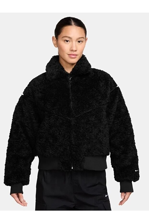 Essential Sharpa Bomber Kadın Mont - 3