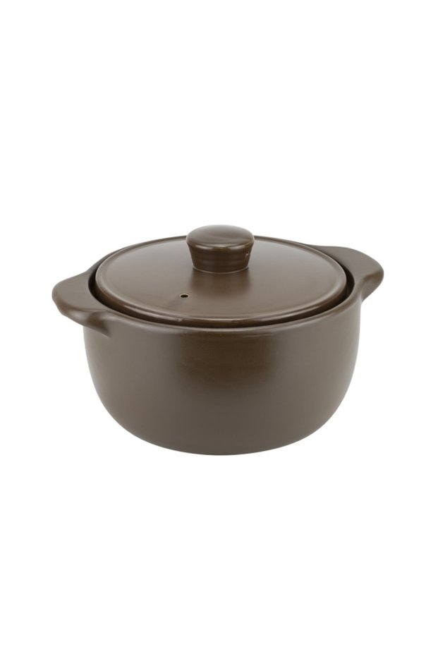 Ceramic pot 3l brown