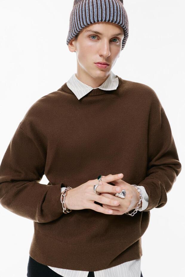 Yumuşak Örme Süveter - 2