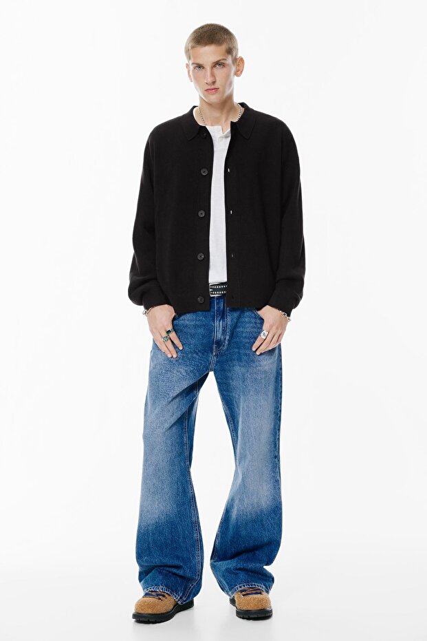 Polo yaka hırka - 2