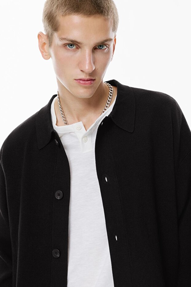 Polo yaka hırka - 3