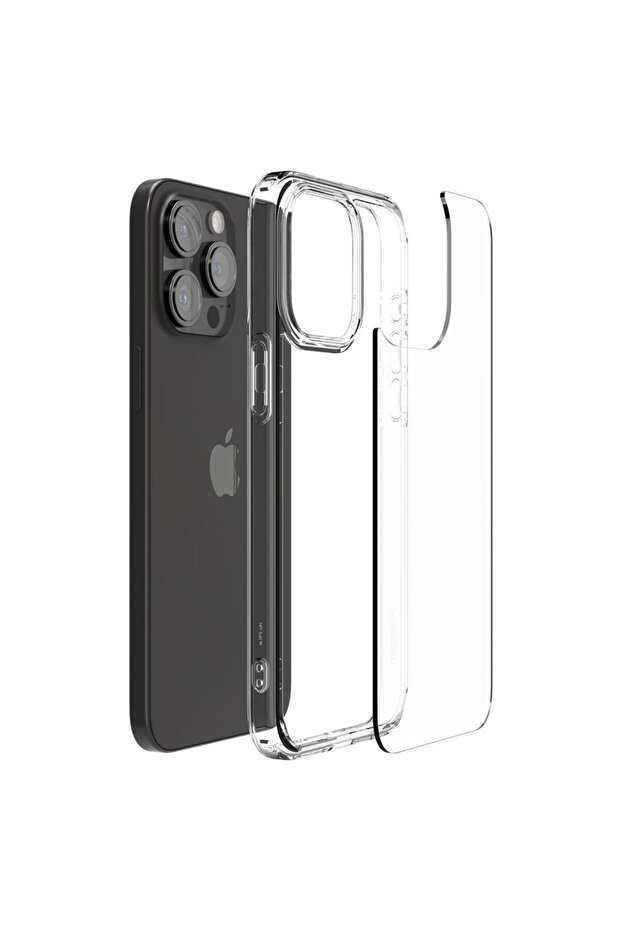 Ultra Hybrid Protective Case for iPhone 16 Plus, Transparent - 5