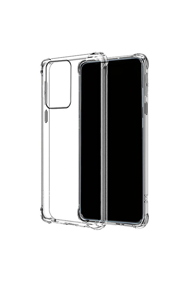 Anti-Shock Silicone Case for Google Pixel 8a, Transparent - 1