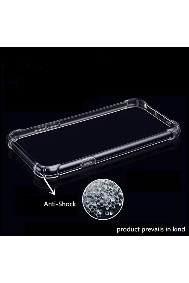 Anti-Shock Silicone Case for Google Pixel 8a, Transparent - 2