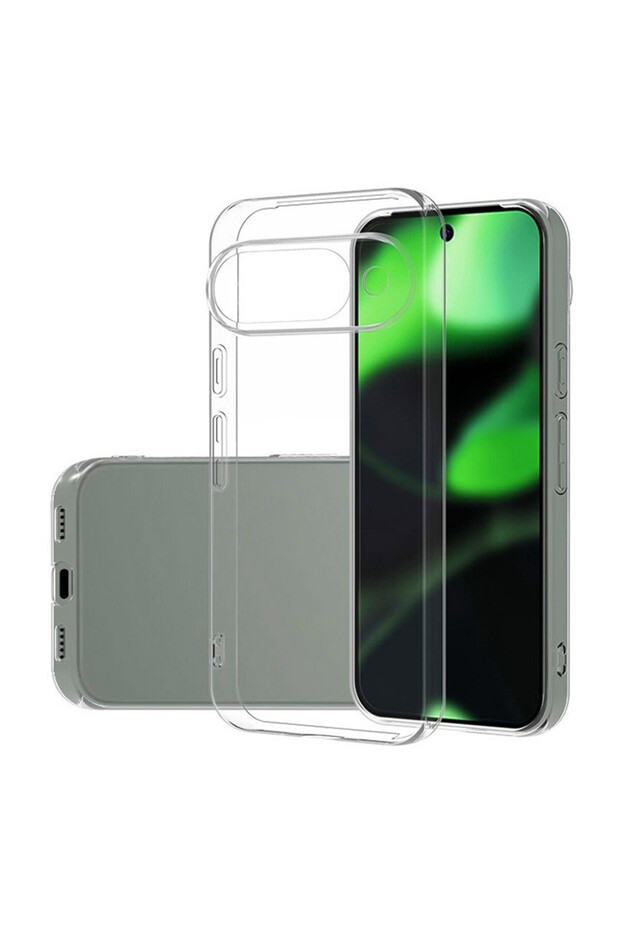 Husa de Silicon pentru Google Pixel 10 / 10 Pro, Transparenta - 1