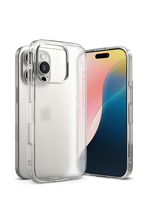 Husa Subtle Matte pentru Apple iPhone 16 Pro, Transparenta - 1