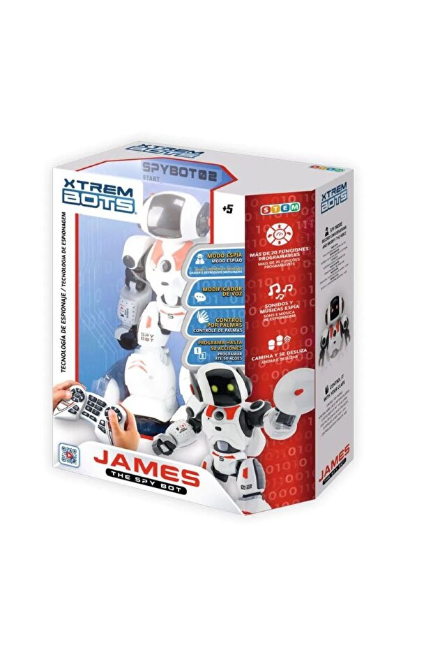 Spy James Interactive Robot - 2