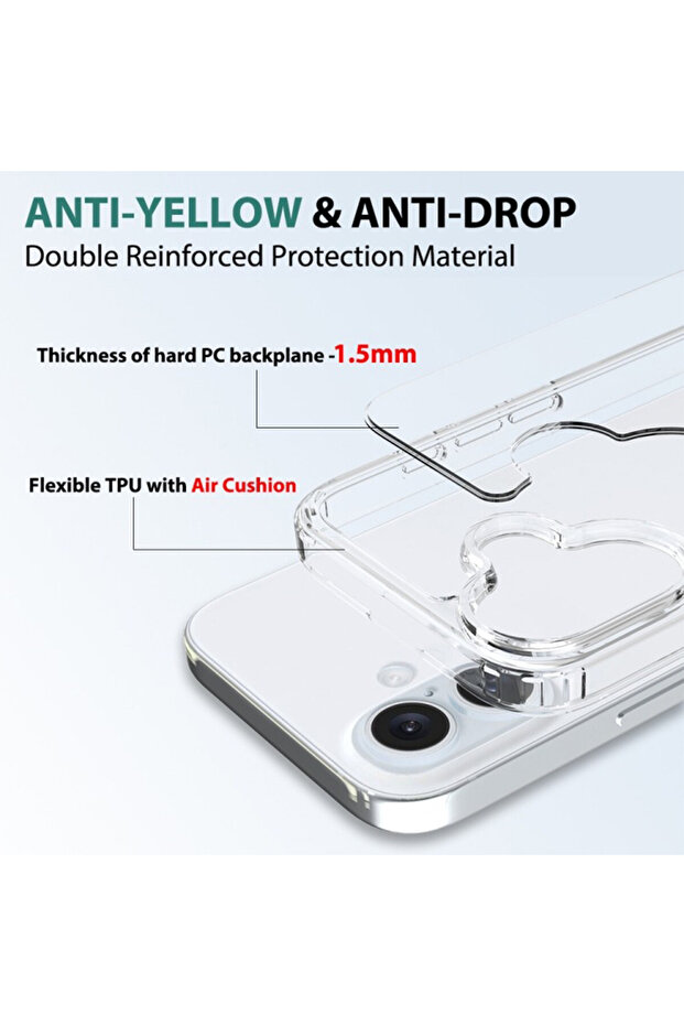 Husa de Silicon 2mm pentru Apple Iphone 16 Plus, Transparent - 4