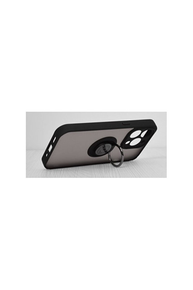 TPU Bumper Case for Apple iPhone 11 Pro, Glinth Ring, Super Slim, Black - 4