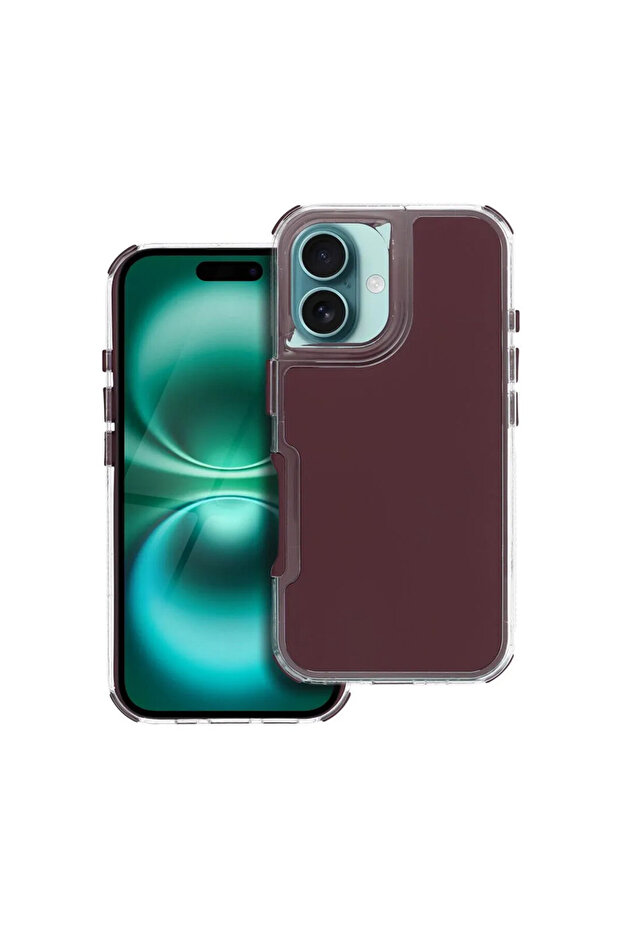 Husa ArrayEX pentru Apple iPhone 16, AntiShock, Violet - 1