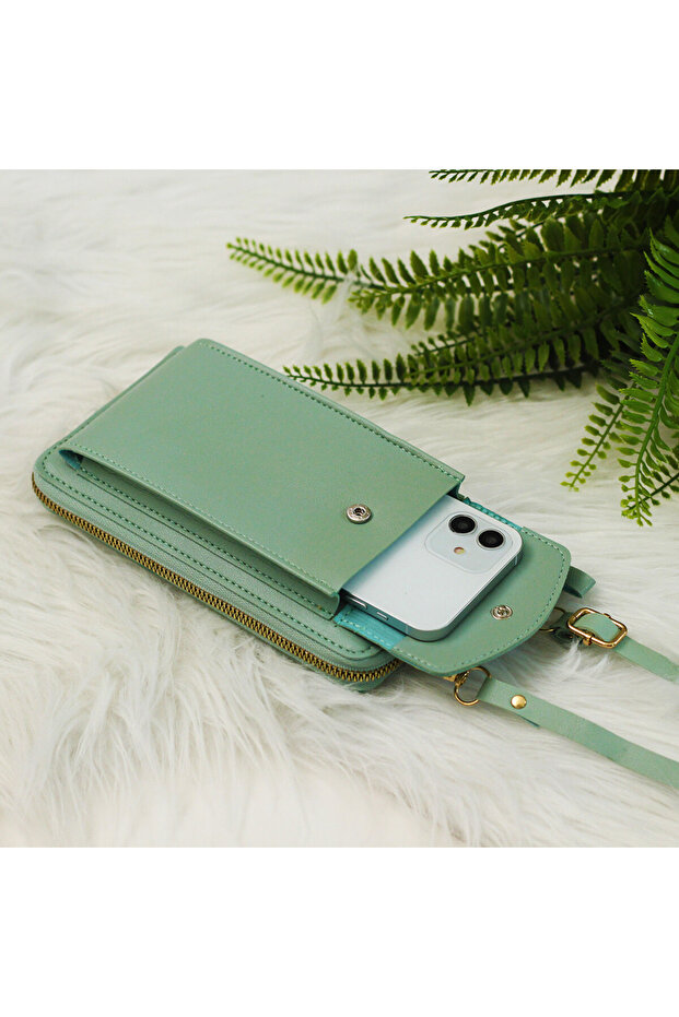 Universal 2in1 Phone Case for Sharp, Green - 2