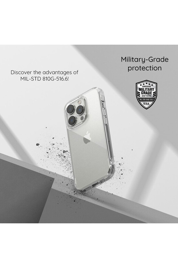 Husa Subtle Matte pentru Apple iPhone 16 Plus, Transparenta - 5